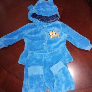 Baby fleece outfit set